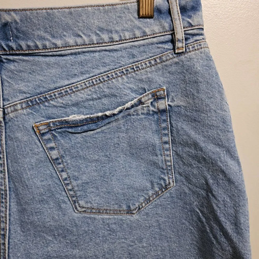 EUC LIKE NEW LOFT MADE AND LOVED RAW HEM HI RISE SHORTS SIZE 10/ 30 WOMENS